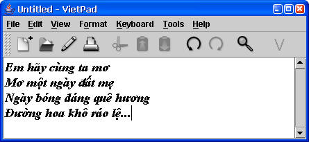 VietPad window